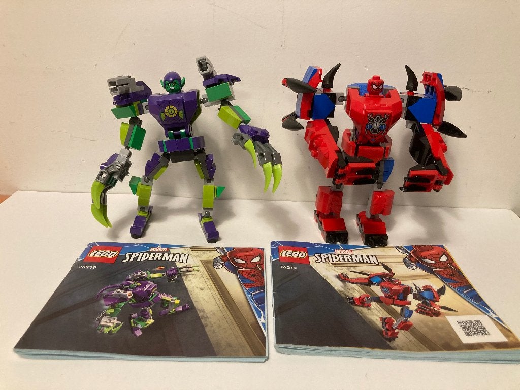 76219 Lego Marvel Spiderman en Green Goblin, Ophalen, Marvel, Lego, Inclusief instructies