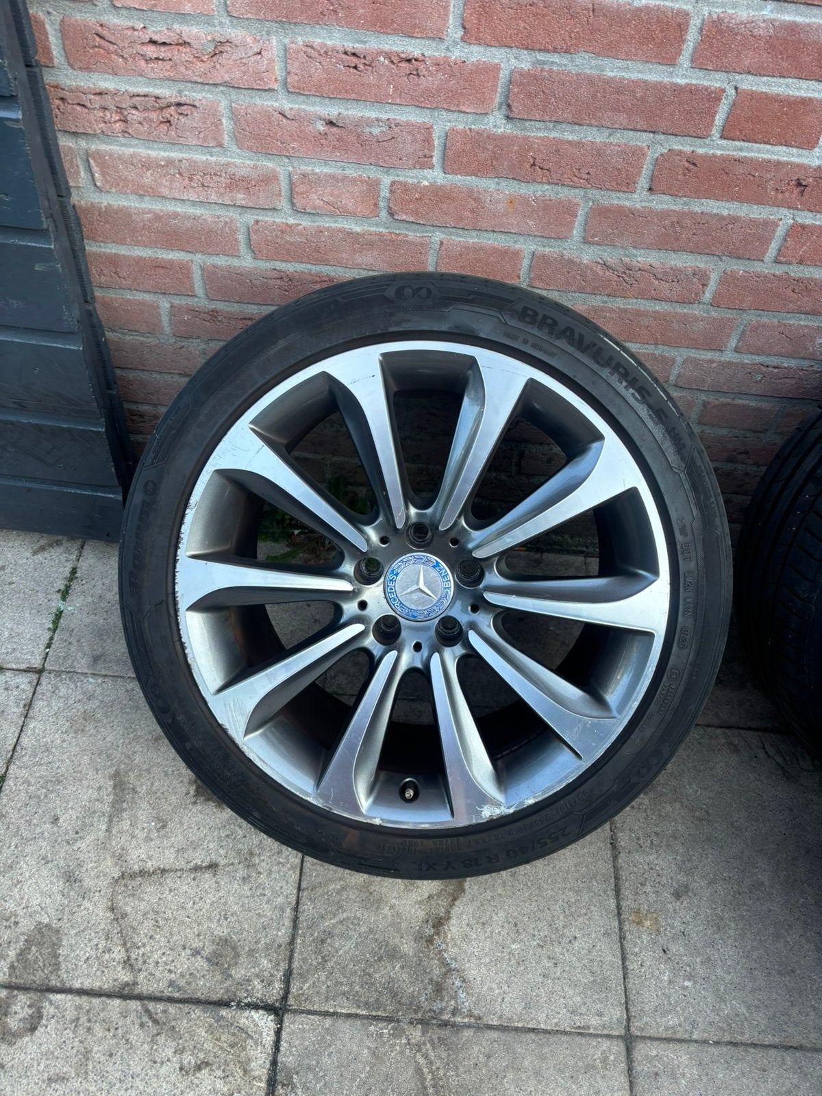 18 inch breedset mercedes velgen, Ophalen