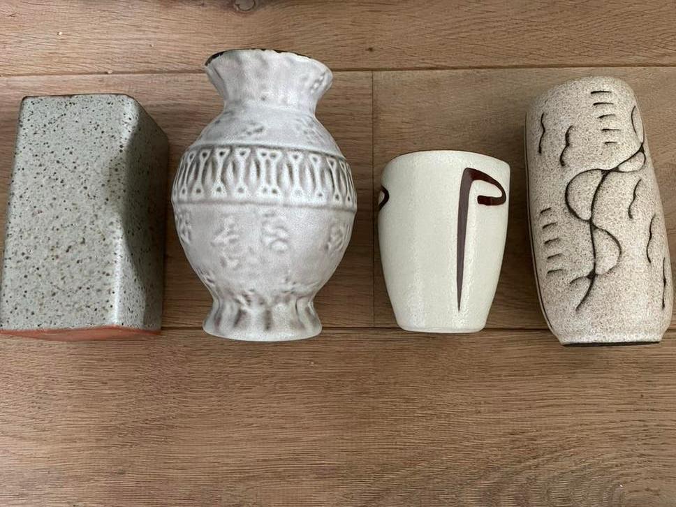 Vintage vaasjes, Antiek en Kunst, Antiek | Keramiek en Aardewerk, Ophalen of Verzenden