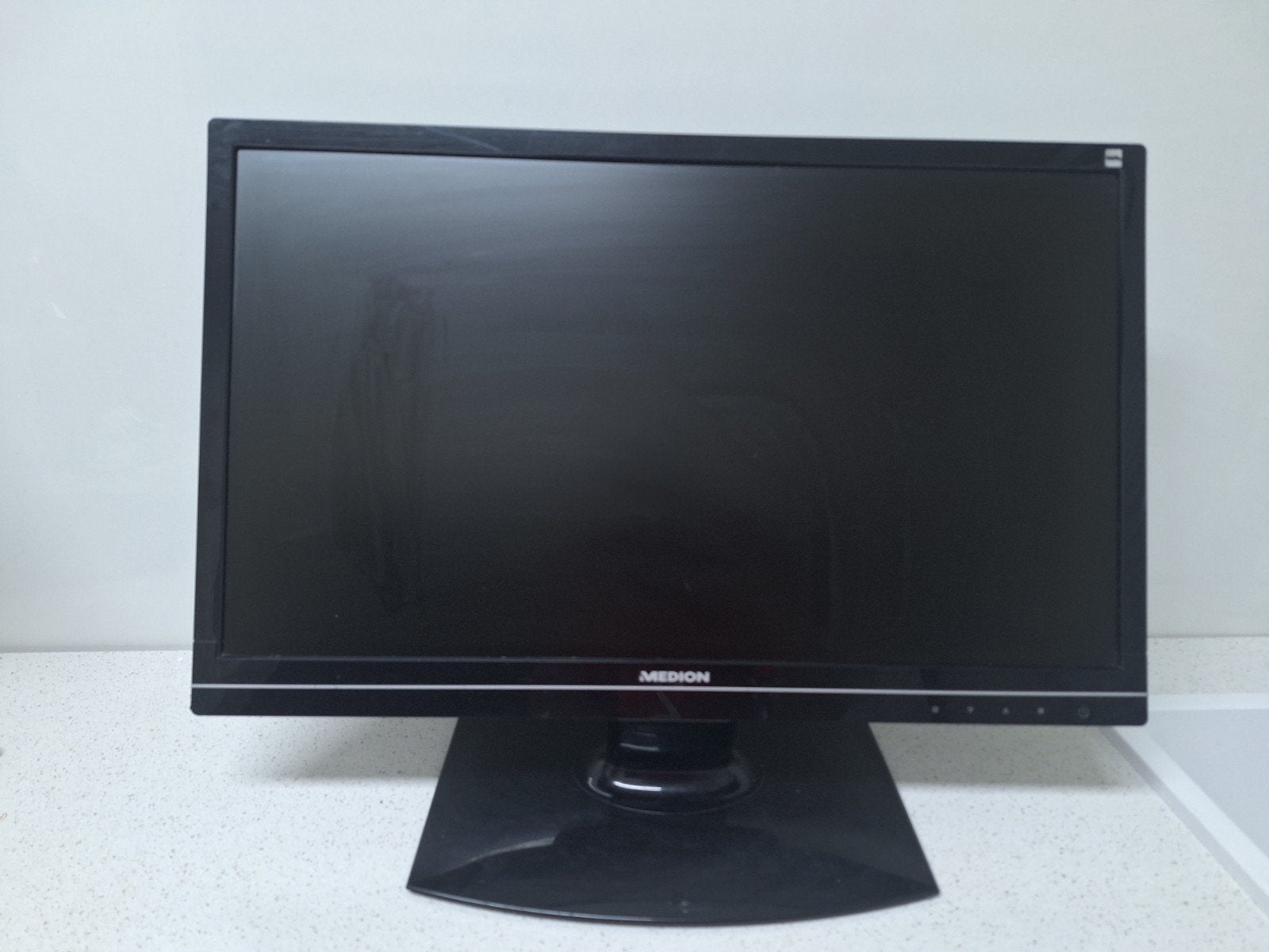 Medion 23 inch LED Backlight Monitor (MD 20888), Gebruikt, Hoofdtelefoonaansluiting, Medion, Full HD