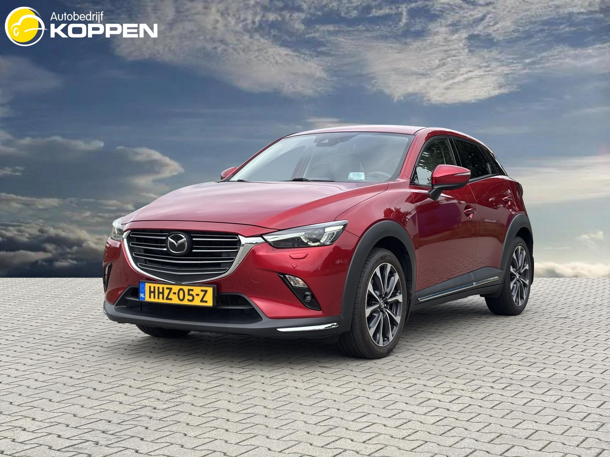 Mazda CX-3 2.0 SkyActiv-G 120 GT-M Automaat, Gebruikt, 4 cilinders, Leder en Stof, Automatische klimaatregeling