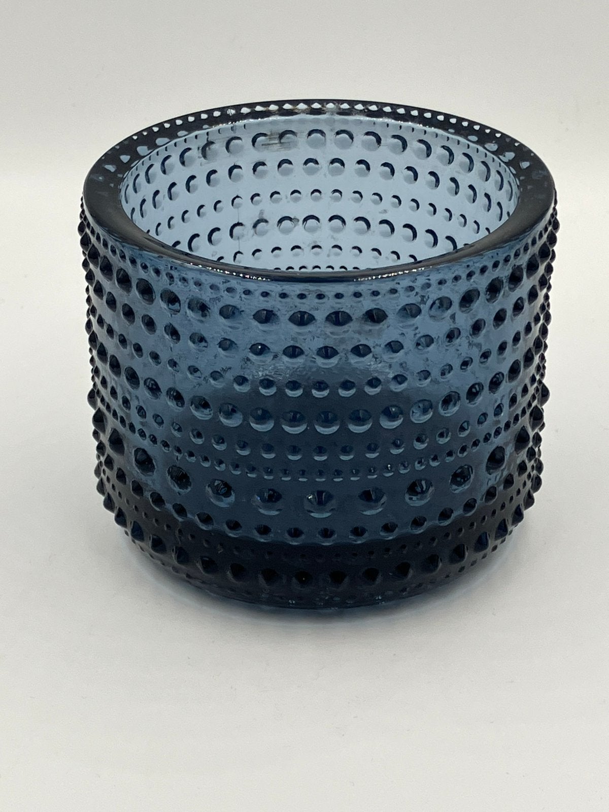 Iittala Kastehelmi Votive Blauw - Oiva Toikka (Koopje), Ophalen of Verzenden