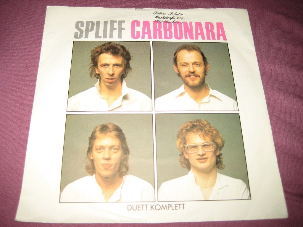 Spliff: Carbonara, Ophalen of Verzenden, Zo goed als nieuw, Pop