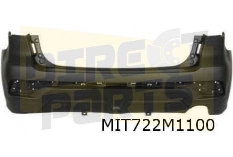 Mitsubishi ASX (1/18-) achterbumper (bij wielkuiplijsten) (t, Auto-onderdelen, -, Verzenden, -, Nieuw