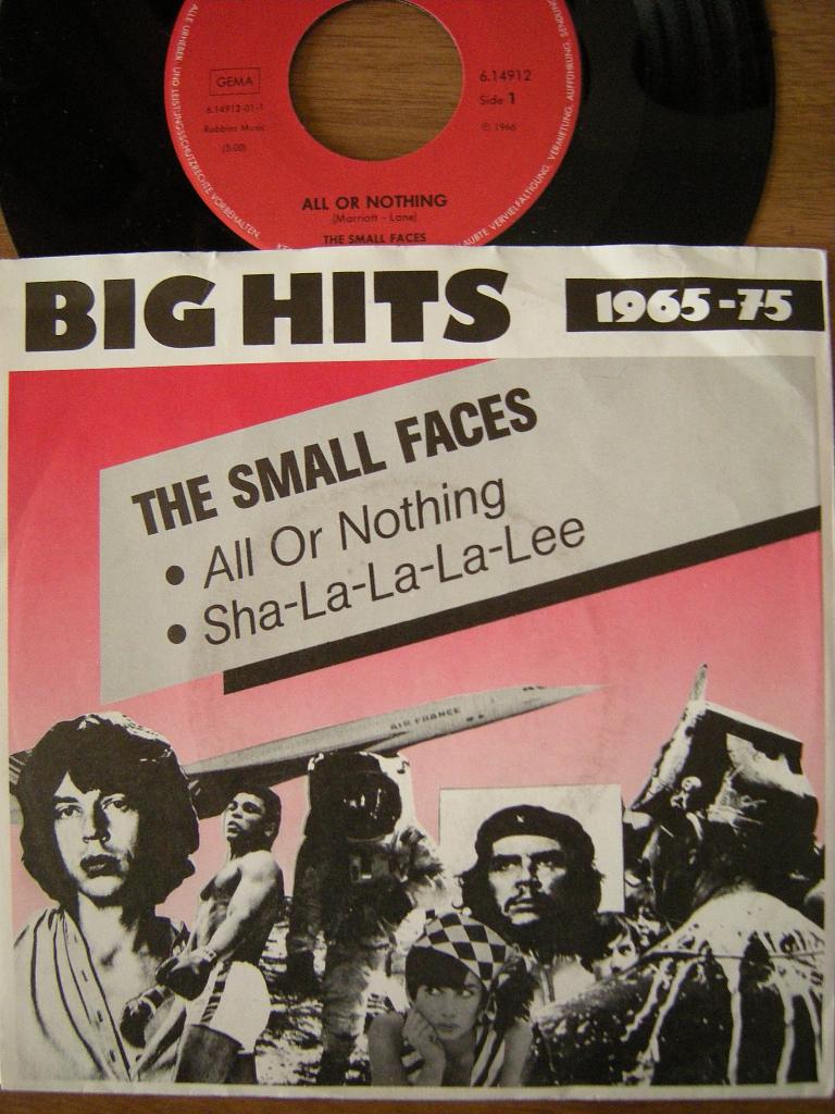 The Small Faces (All Or Nothing), Gebruikt, 7 inch, Single, Ophalen of Verzenden