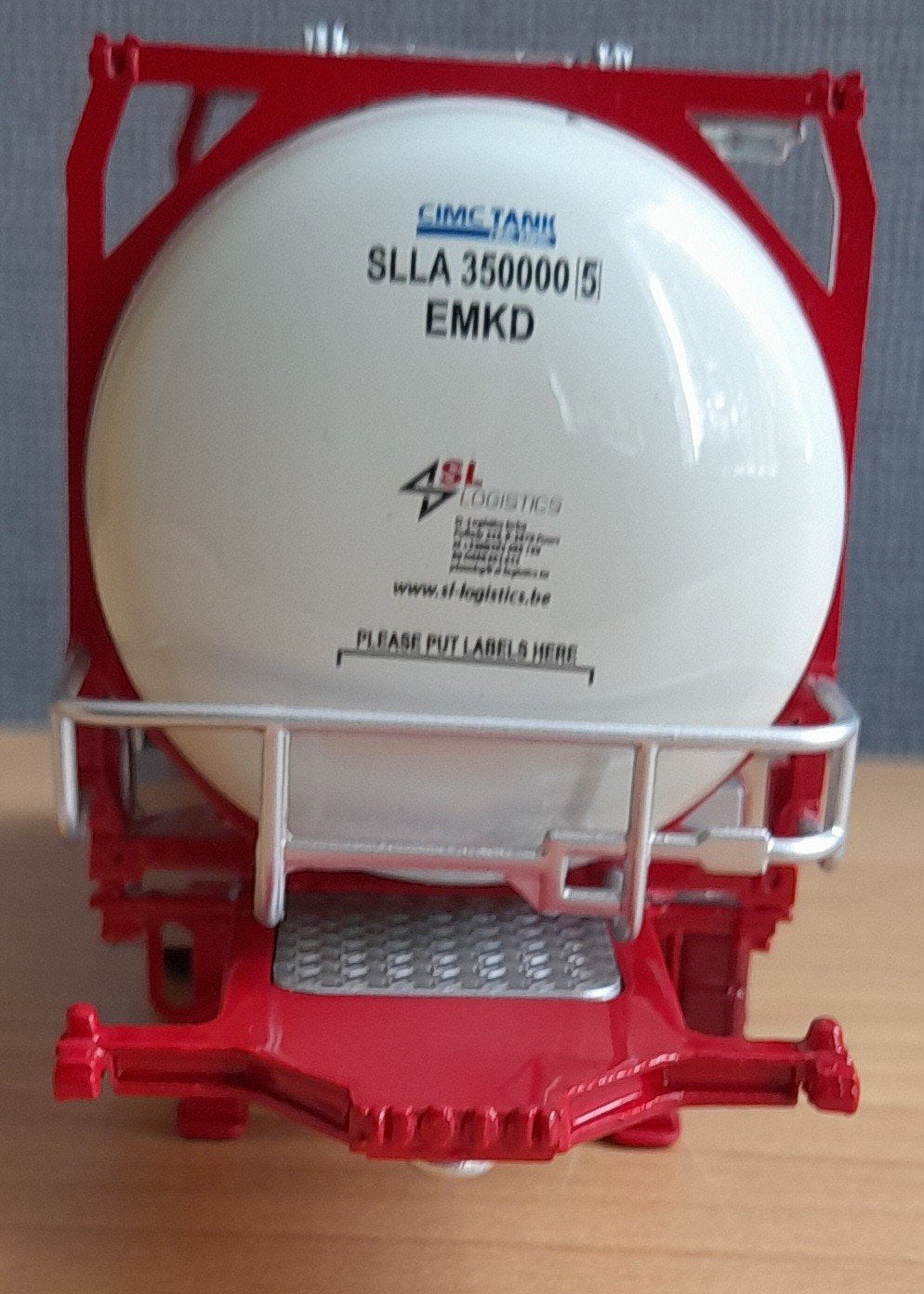 Tekno Body Swap Chassis + Tankje SL Logistics, Verzenden, Nieuw, Bus of Vrachtwagen, Tekno