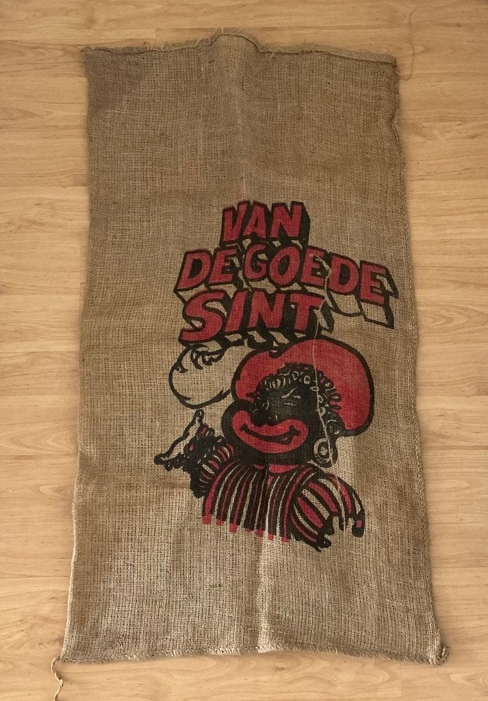 Jute zak van Sinterklaas / strooizak, Ophalen of Verzenden, Zo goed als nieuw