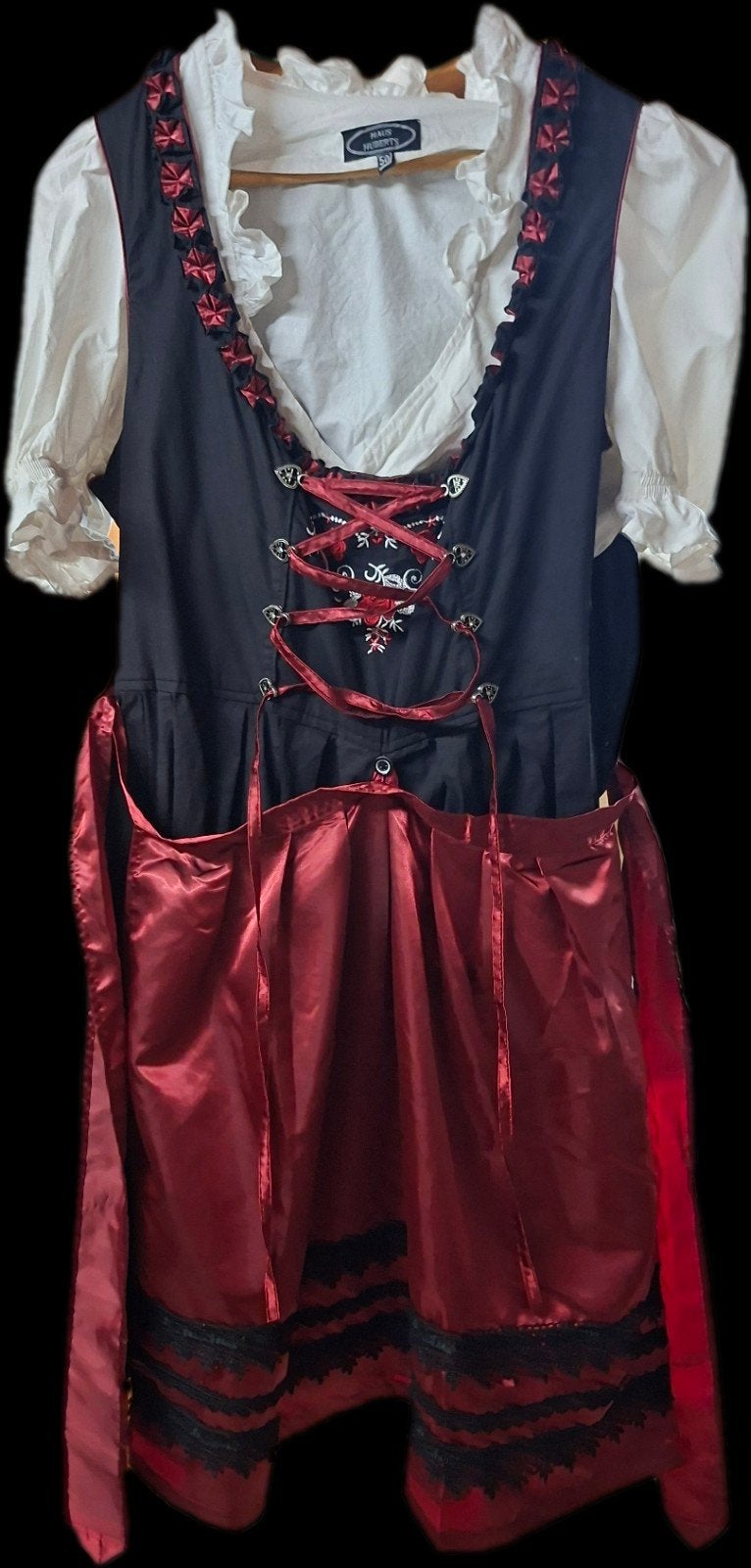 zgan Dirndl, Maat 42/44 (L), Ophalen of Verzenden, Kleding, Overige thema's