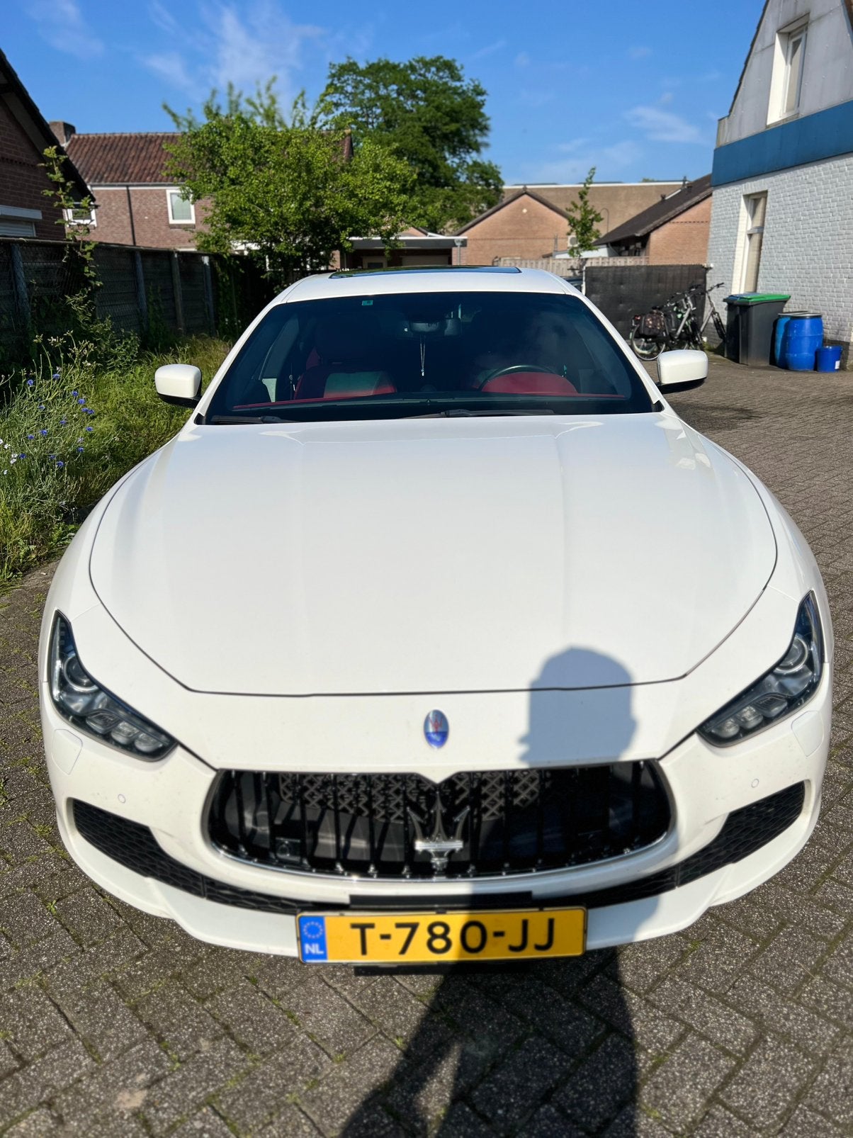 Maserati Ghibli 2015 Wit, Auto's, Maserati, Wit, 411 pk, Particulier, Sedan