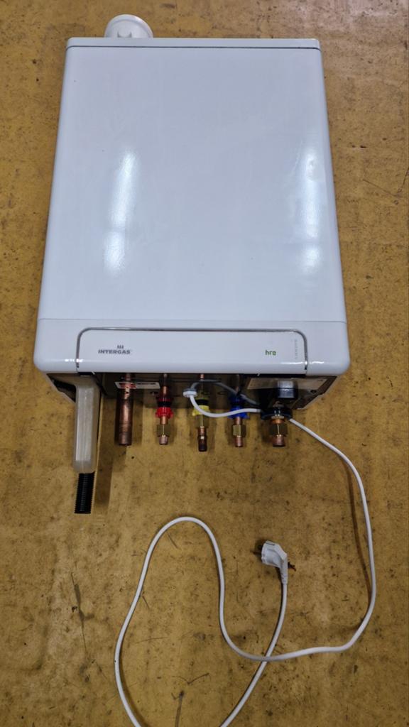 Intergas kombi kompakt ketel zgan of onderdelen zie omschrij, Ophalen, 30 tot 80 cm, Gebruikt, Hoog rendement (Hr)