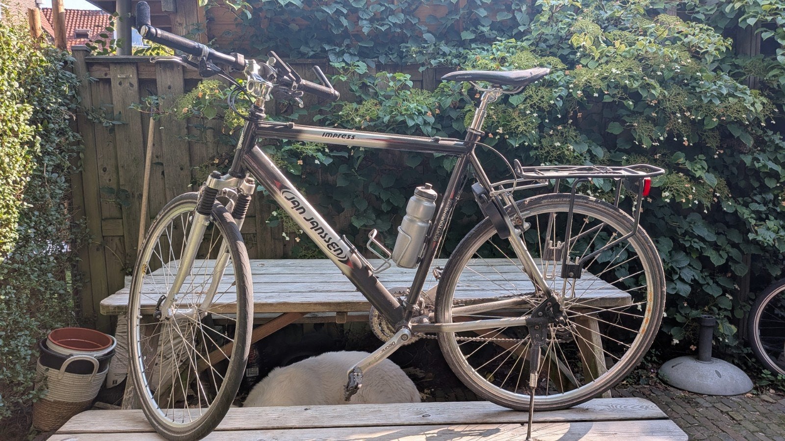 Jan Janssen Impress tourfiets, Ophalen, Gebruikt, Meer dan 20 versnellingen, Overige merken