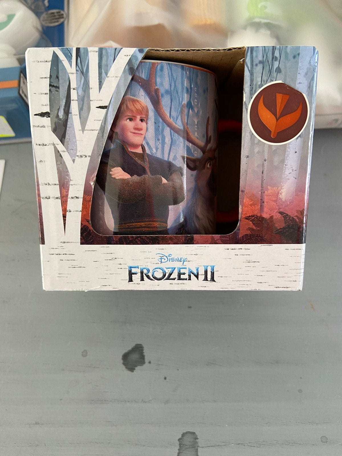 Disney Frozen 2 Sven & Kristoff Mok - Nieuw in doos, Ophalen of Verzenden, Nieuw, Meerkleurig, Steen/keramiek