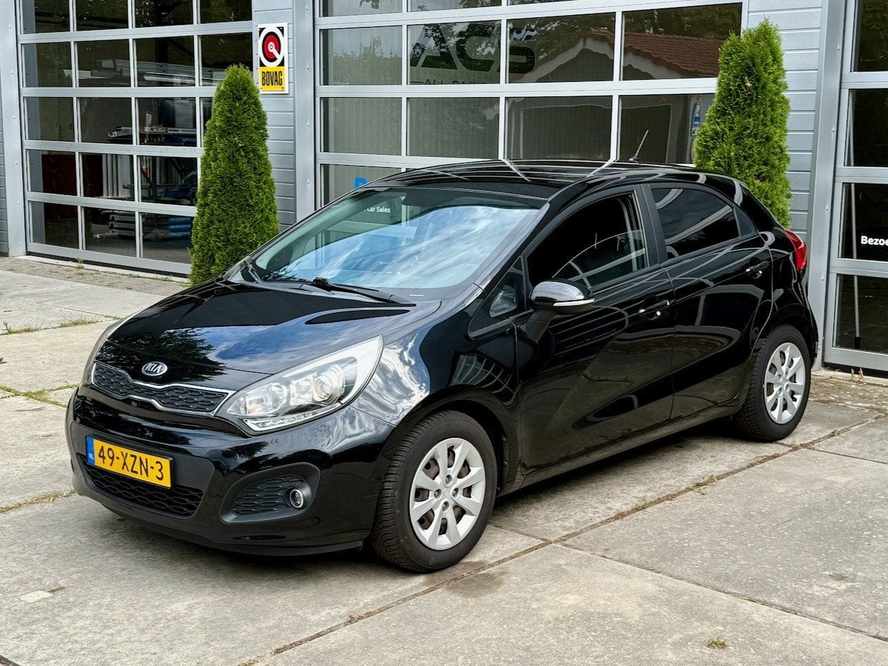 Kia Rio 1.2 CVVT Plus Pack, Euro 5, 4 cilinders, Elektrische ramen, Zwart