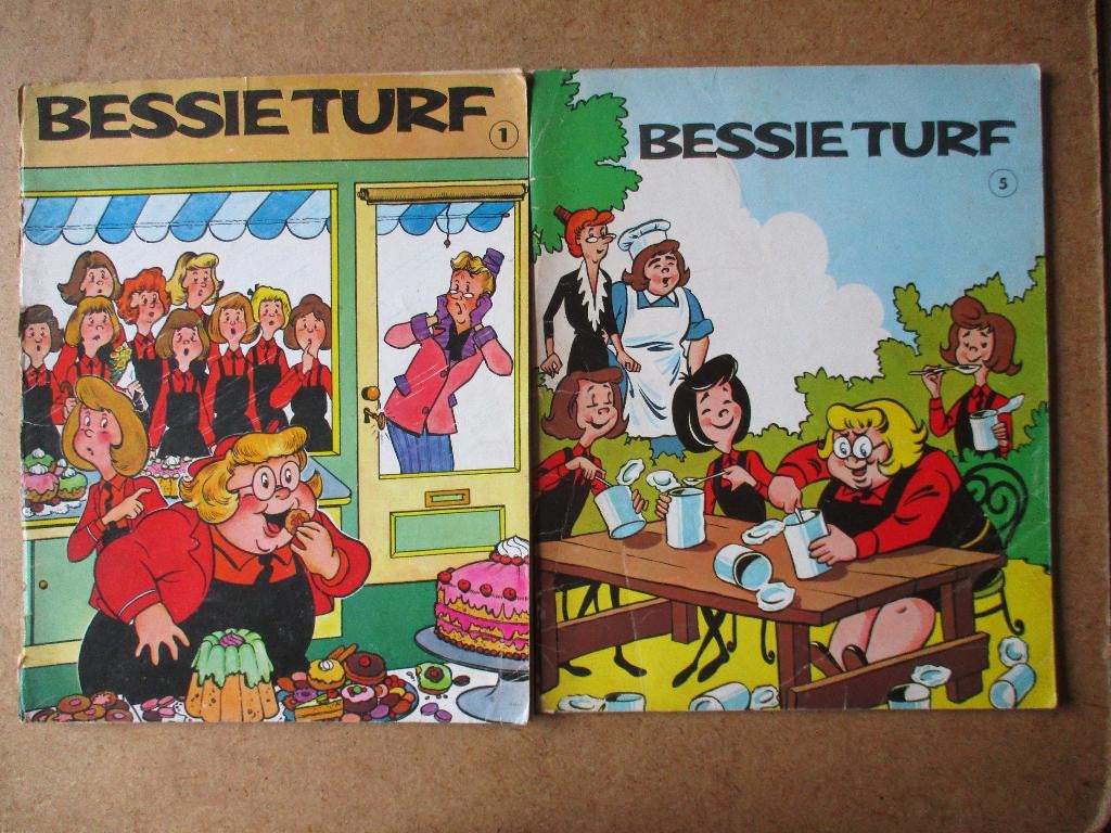 adv7165 bessie turf 1, Eén stripboek, Ophalen, Gelezen