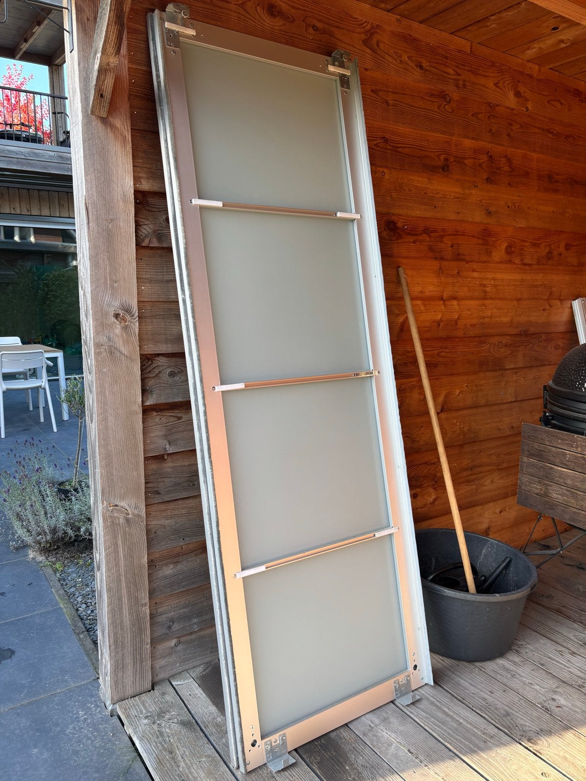 Twee PAX schuifdeuren met rail,150x236 cm, Huis en Inrichting, Ophalen, 100 tot 150 cm, 200 cm of meer, Zo goed als nieuw
