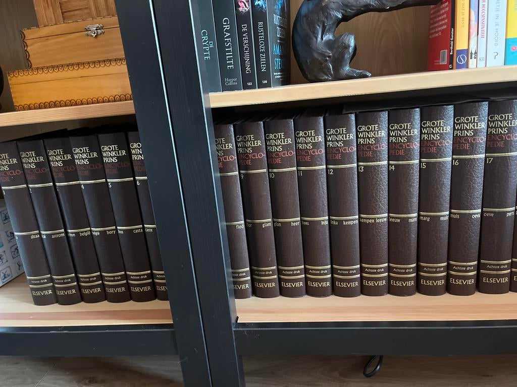 Complete Grote Winkler Prins Encyclopedie - 8e druk, 26 dele, Boeken, Encyclopedieën, Ophalen, Zo goed als nieuw, Algemeen, Complete serie