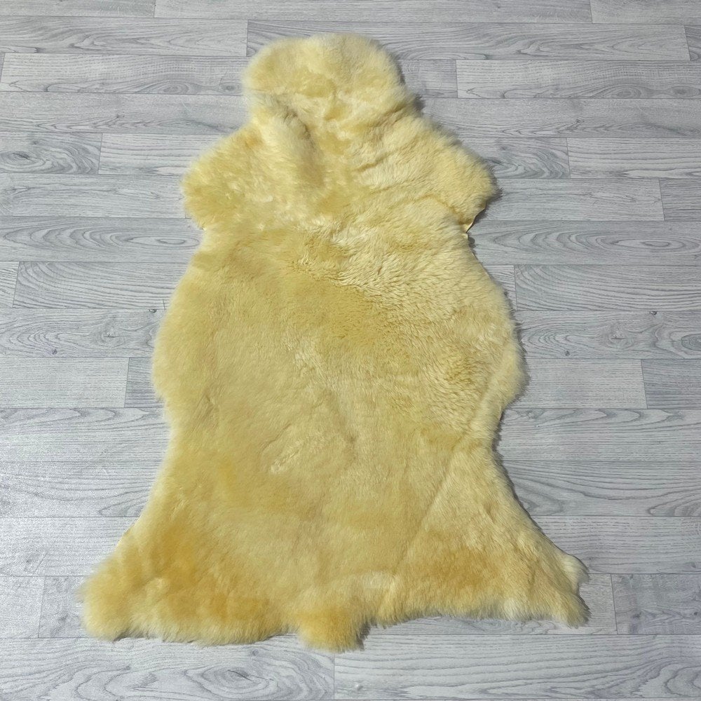 Schapenvacht medicinaal 125x85cm #1744 | Lederstore, Landelijk, modern, Scandinavisch, industrieel, 100 tot 150 cm, Nieuw, Beige