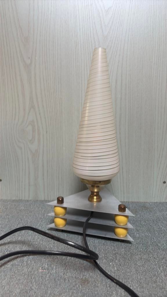 Tafellampje glas, Ophalen of Verzenden, Zo goed als nieuw, Glas, Minder dan 50 cm
