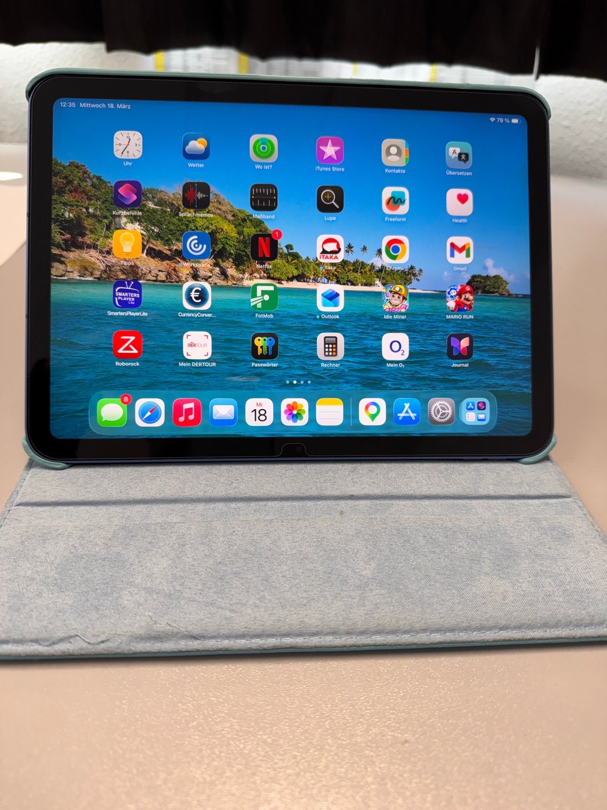 Apple iPad 10e generatie - 64GB - Blauw - Wifi + 5G, Computers en Software, Apple iPads, Ophalen, 11 inch, Zo goed als nieuw, 64 GB