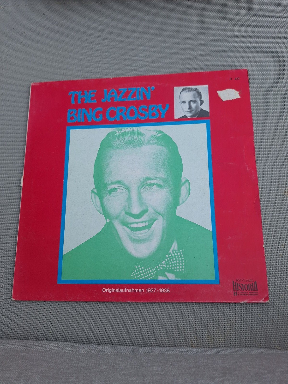 The Jazzin' Bing Crosby - Originele opnamen 1927-1938, LP, Gebruikt, Originele persing, Ophalen of Verzenden