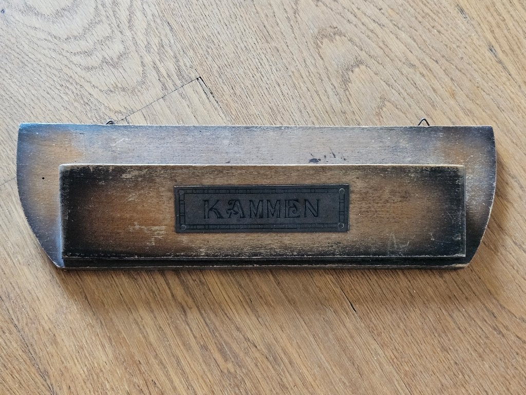 Antiek houten kammenbakje, Ophalen of Verzenden