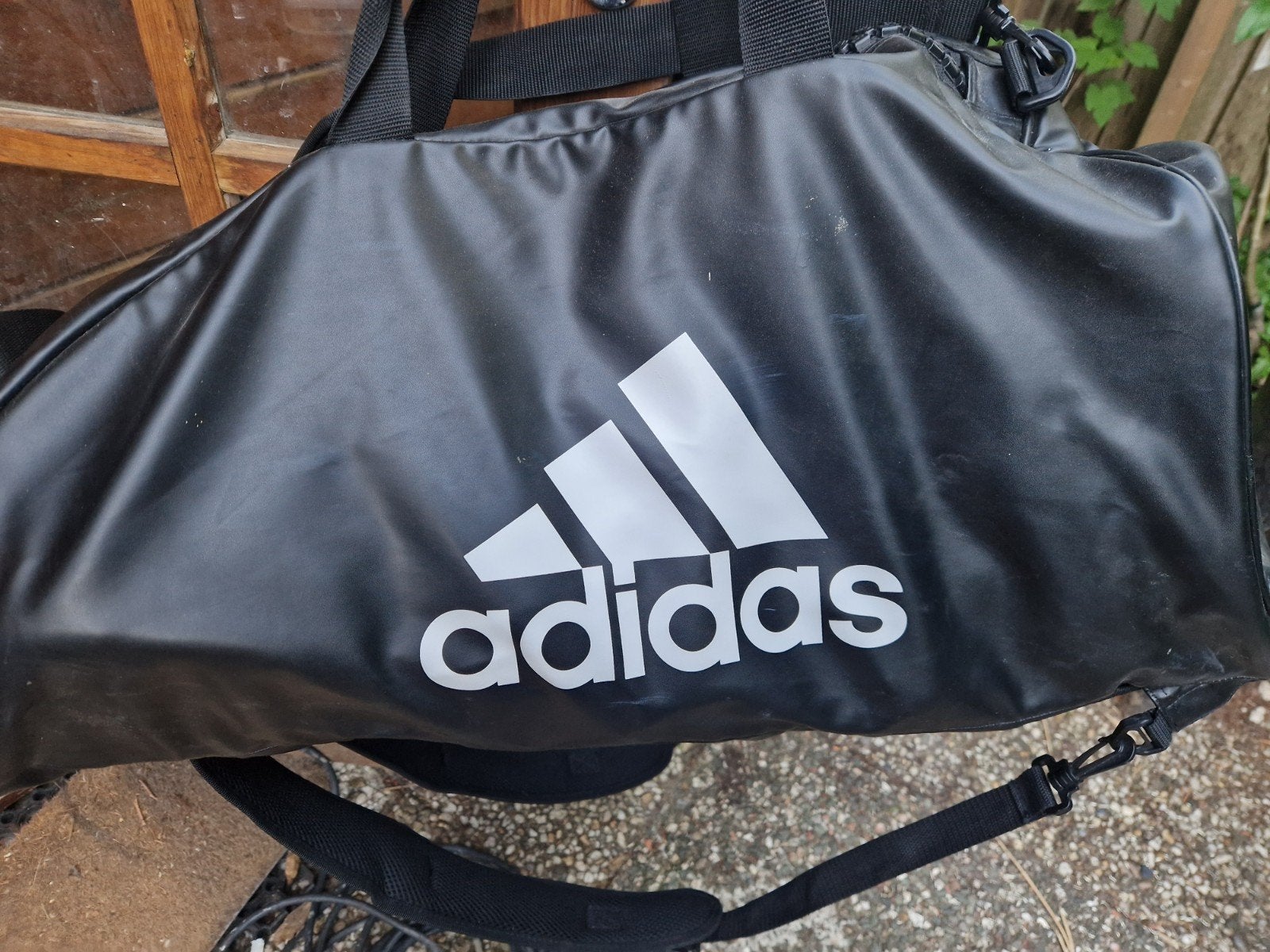 Adidas bokstas, Ophalen of Verzenden, Zo goed als nieuw, Zwart, Voetbal