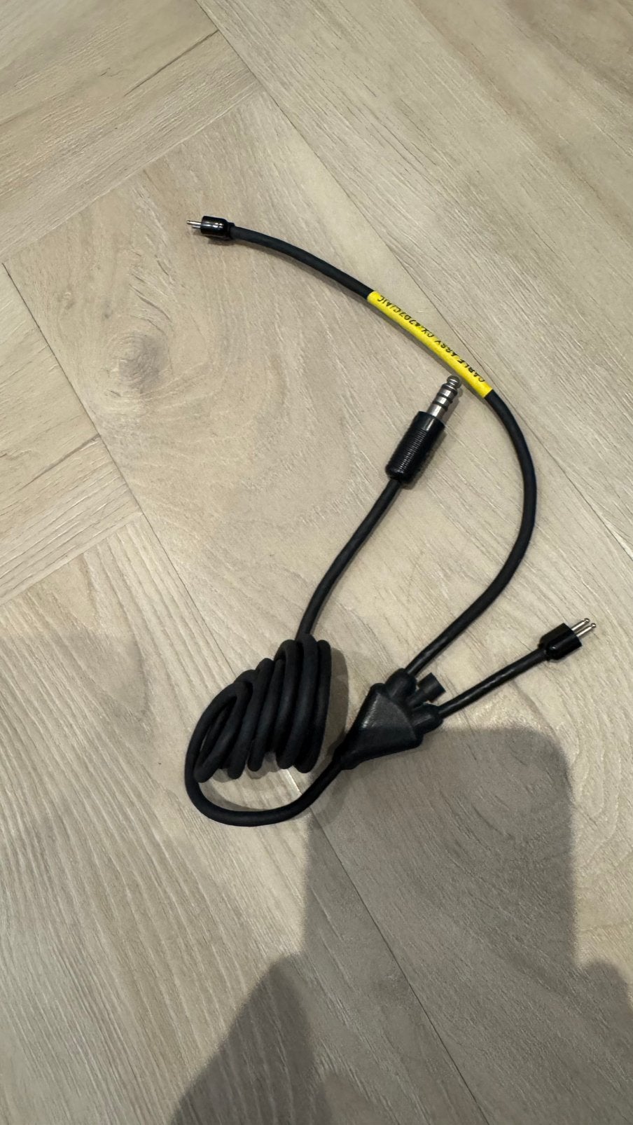 Zuurstof masker comm cord mbu-12 mbu-5 voor pilotenhelm, Ophalen of Verzenden, Luchtmacht, Nederland, Helm of Baret