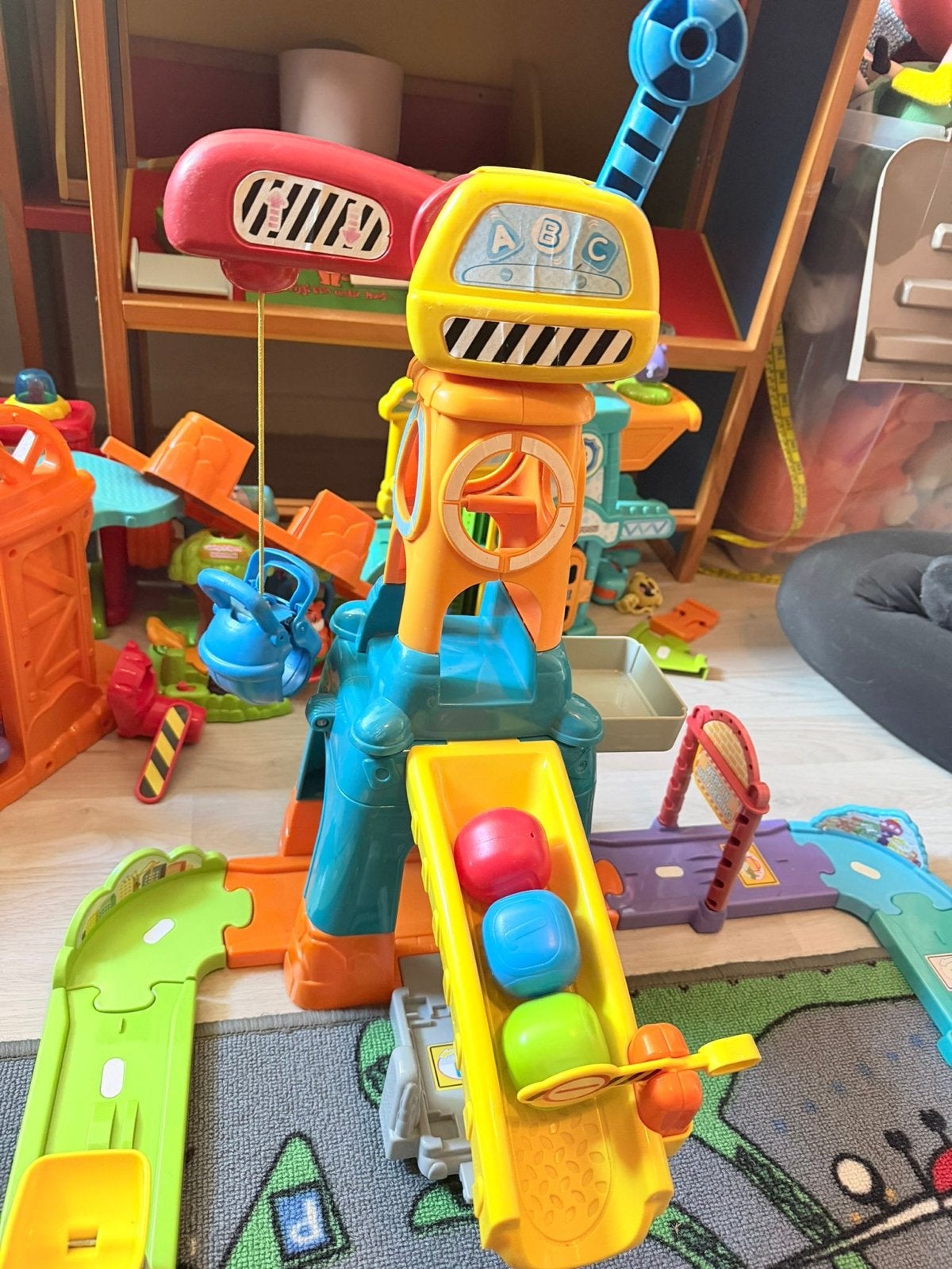VTech Toet Toet Auto's Bouwplaats Set, Ophalen, Gebruikt