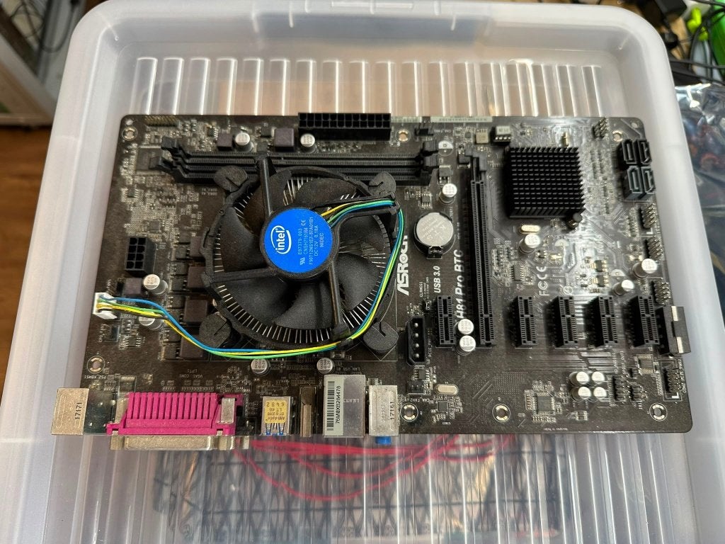 Asrock H81 Pro BTC met Celeron G1840, Gebruikt, DDR3, Ophalen of Verzenden, LGA 1150