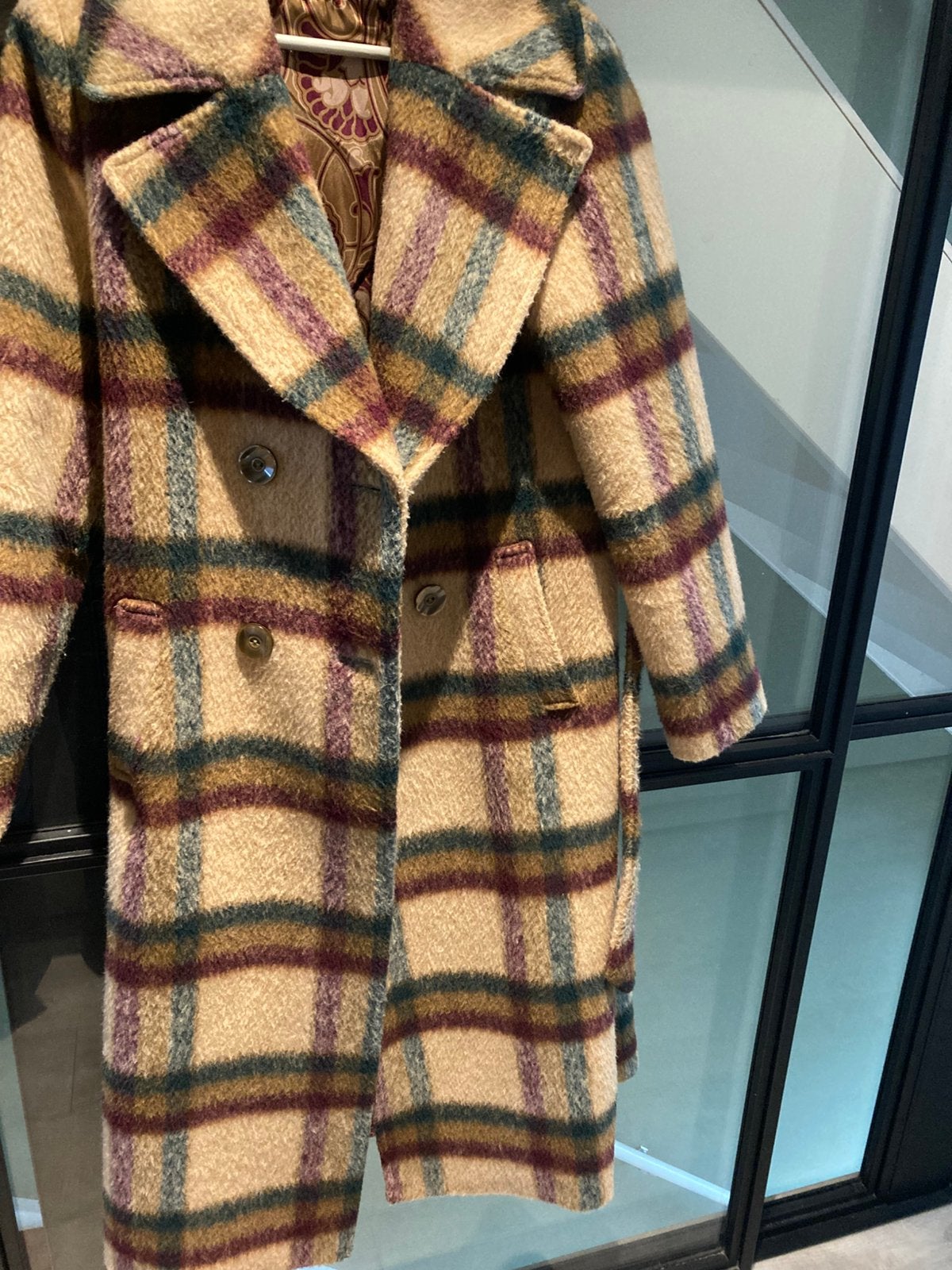 Prachtige King Louie jas, Kleding | Dames, Jassen | Winter, Ophalen of Verzenden, Zo goed als nieuw, Maat 36 (S), Meerkleurig