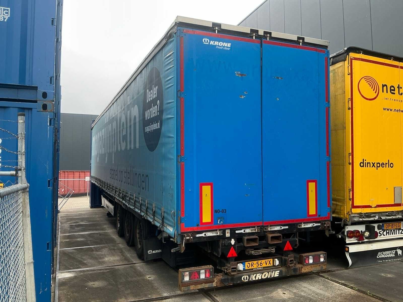 2015 Krone Oplegger, Auto's, Overige brandstoffen, Bedrijf, Geïmporteerd, Aanhangers en Opleggers