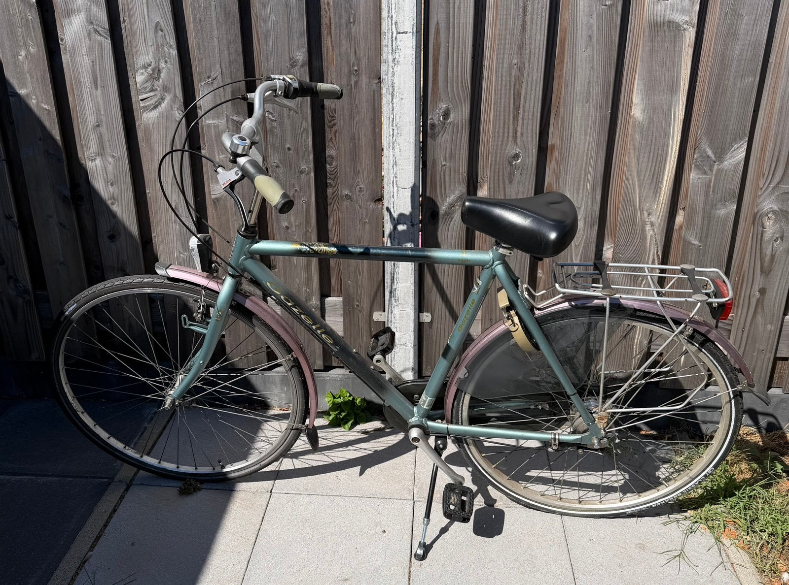Fiets, Fietsen en Brommers, Fietsen | Heren | Herenfietsen, Ophalen, Gebruikt, Velgrem, Versnellingen