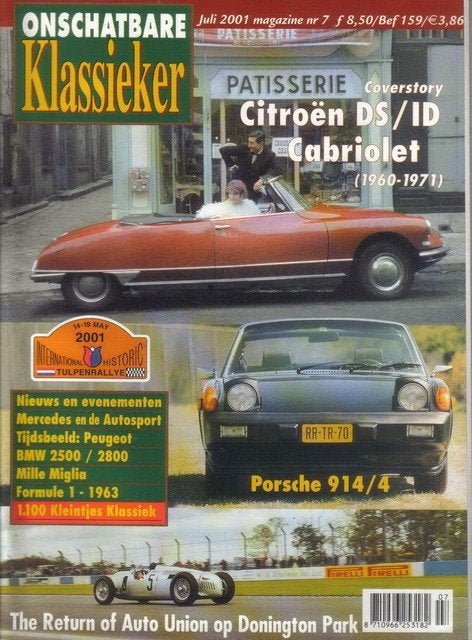OK 7 2001 : Porsche 914 - BMW 2500 / 2800 / 3.0 - Citroen, Boeken, Ophalen of Verzenden, Gelezen, Algemeen
