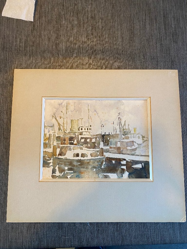 Aqurellen Ton Albers, Ophalen, Zo goed als nieuw