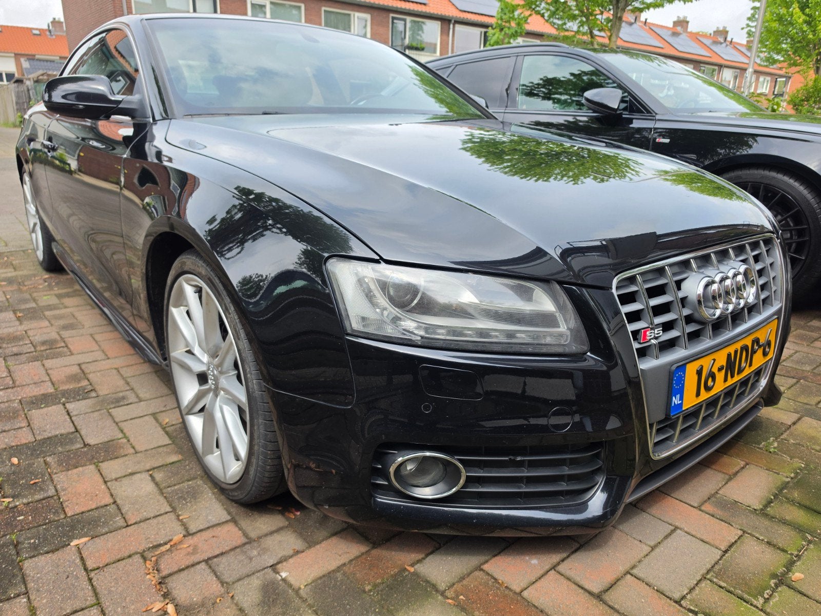 Audi A5 2.0 Tfsi 132KW Coupe 2010 Zwart, Auto's, Voorwielaandrijving, Zwart, 4 cilinders, 1984 cc