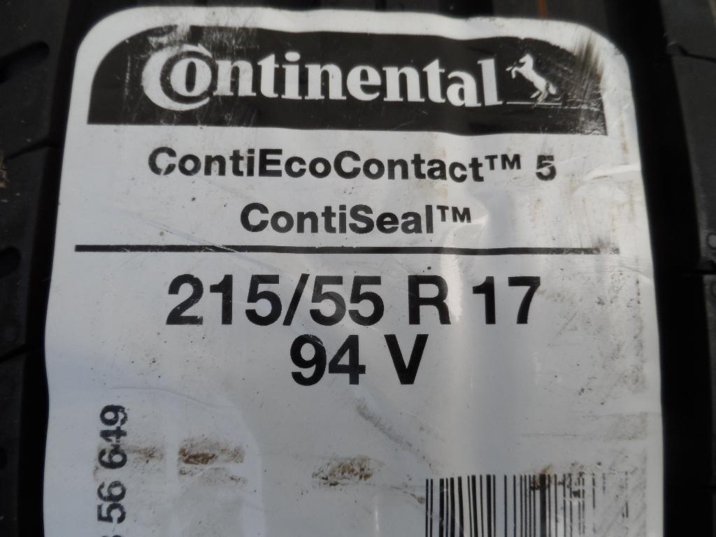 215/55 R17 Continental Eco Contact-5 nieuw 0 km. oude DOT, Auto-onderdelen, Banden en Velgen, 215 mm, Duitsland, 17 inch, Ophalen of Verzenden