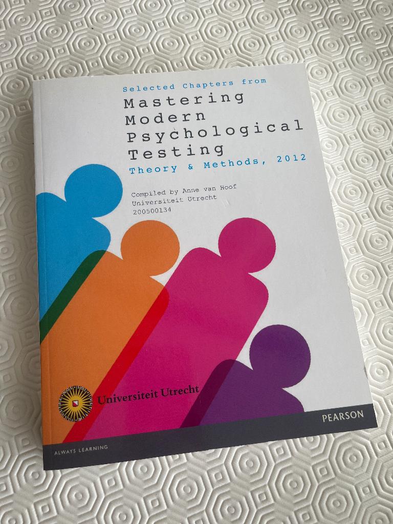 Mastering Modern Psychological Testing, Boeken, Pearson, Ophalen of Verzenden, Zo goed als nieuw, Overige onderwerpen