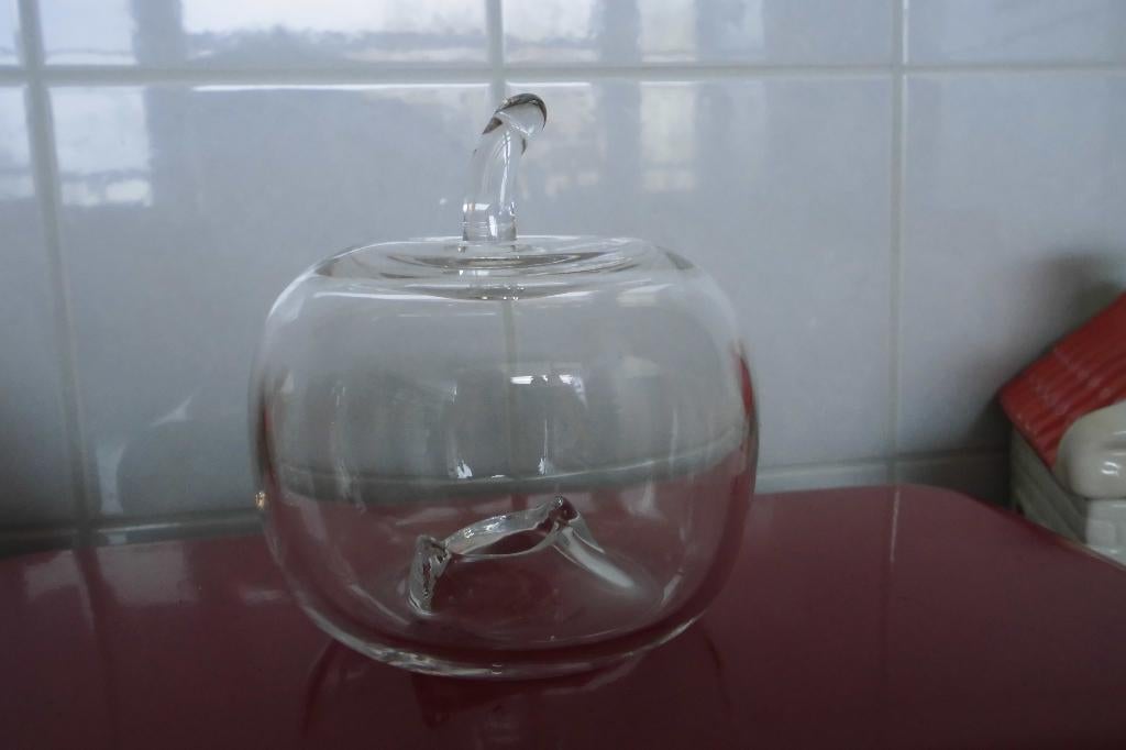 appel glas geblazen, Antiek en Kunst, Ophalen of Verzenden