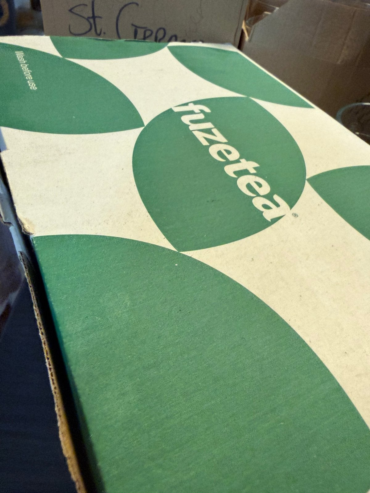 Set fuzetea glazen ijsthee glazen, Ophalen, Zo goed als nieuw, Overige typen