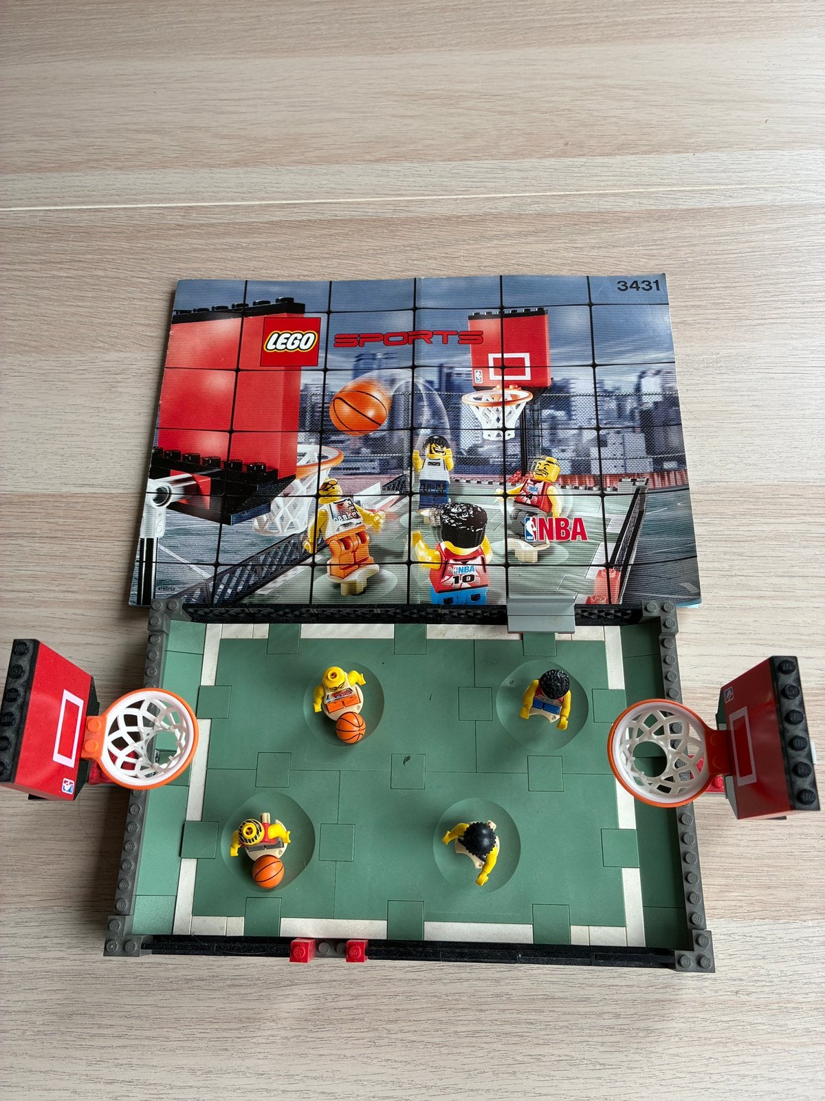 Lego Streetball 2 vs. 2 vintage uit 2003, Ophalen, Overige thema's, Lego, Zo goed als nieuw