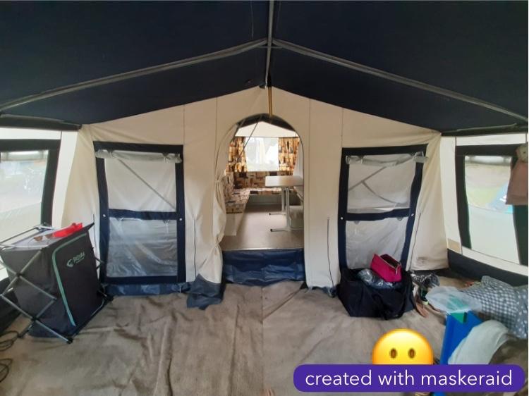 Ruime roadmaster family S vouwwagen met keuken, Ophalen, Gebruikt, Tot en met 5