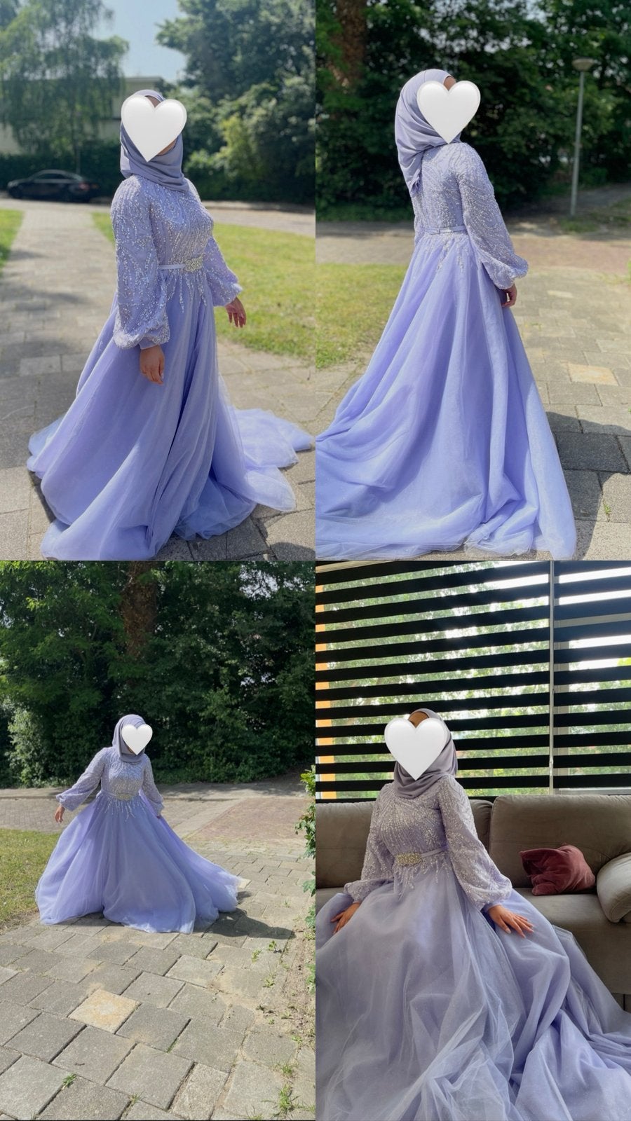 Avondjurk, Kleding | Dames, Ophalen of Verzenden, Zo goed als nieuw, Trouwjurk