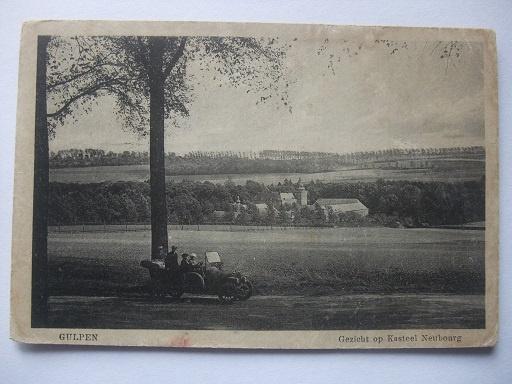 P263 Gulpen - Gezicht op kasteel Neubourg, Verzenden, 1920 tot 1940, Gelopen, Limburg
