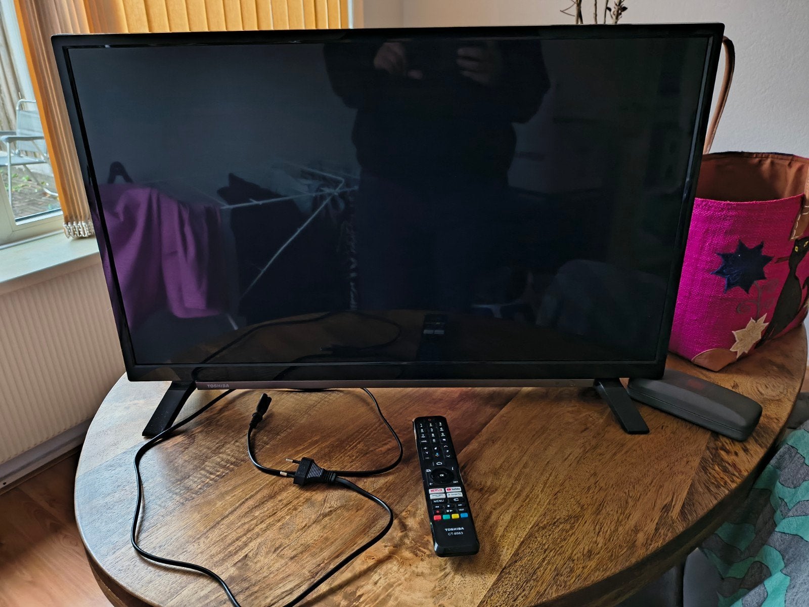 Toshiba 32L2863DG LCD TV - 80 cm, HD Ready, Audio, Tv en Foto, Televisies, Ophalen, 50 Hz, 80 tot 100 cm, Gebruikt