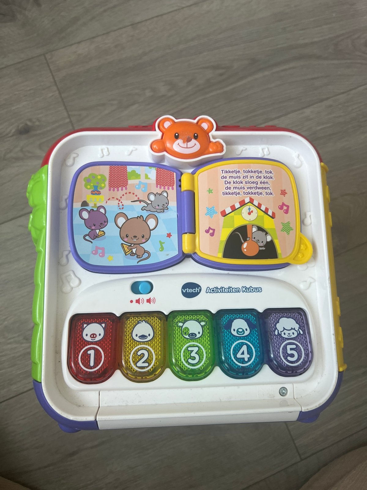 VTech Activiteiten Kubus - Interactief Speelgoed, Kinderen en Baby's, Speelgoed | Vtech, Ophalen, Gebruikt, 6 maanden tot 2 jaar