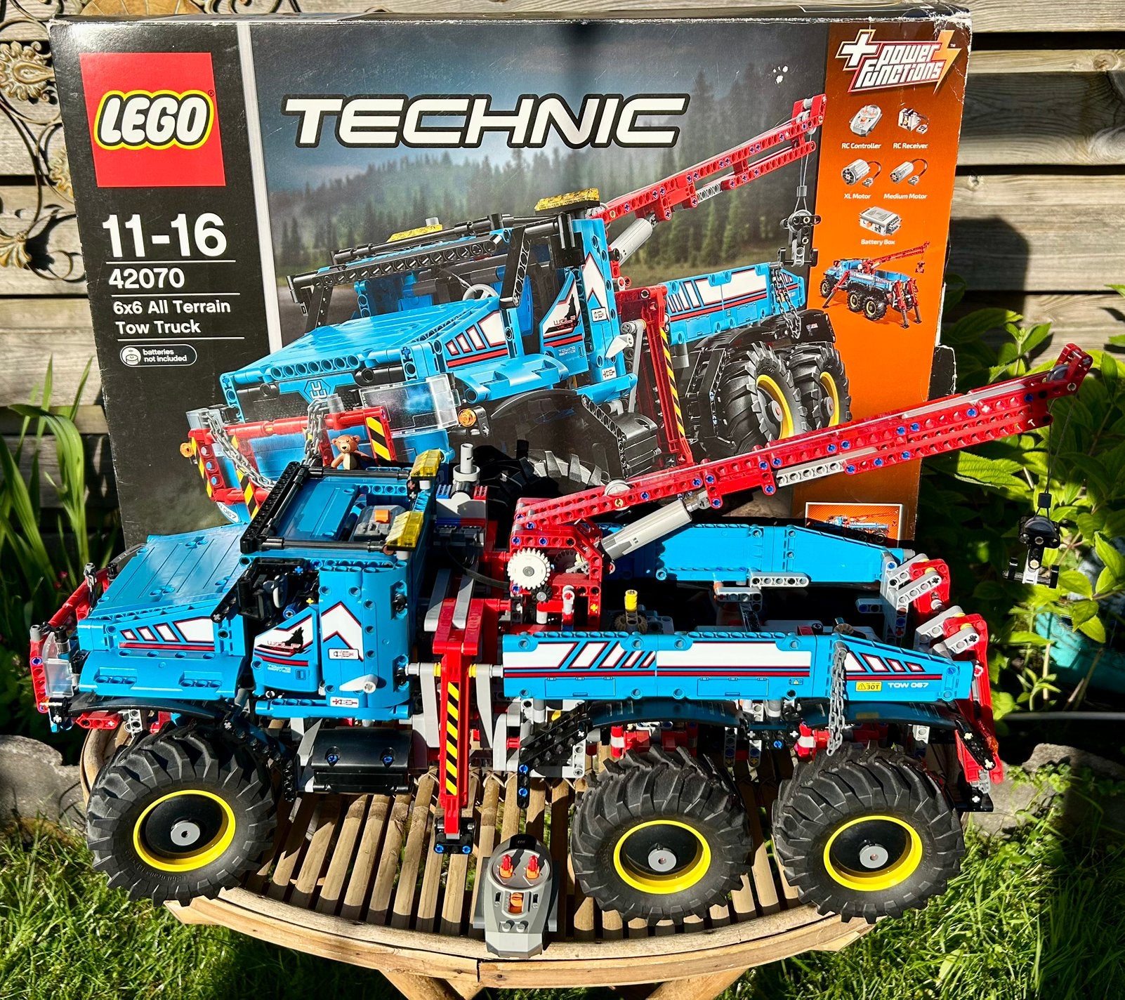 Lego techniek 42070, Ophalen, Compleet, Lego, Zo goed als nieuw