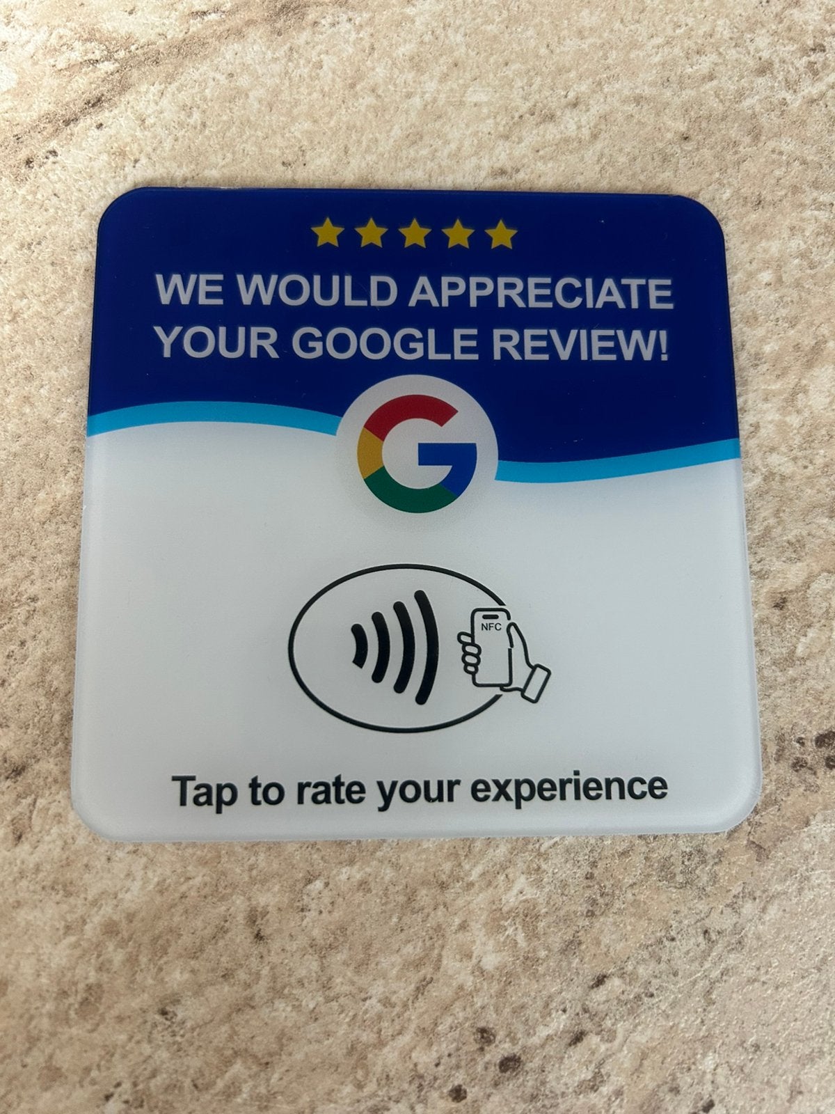 Google review kaart, Ophalen of Verzenden