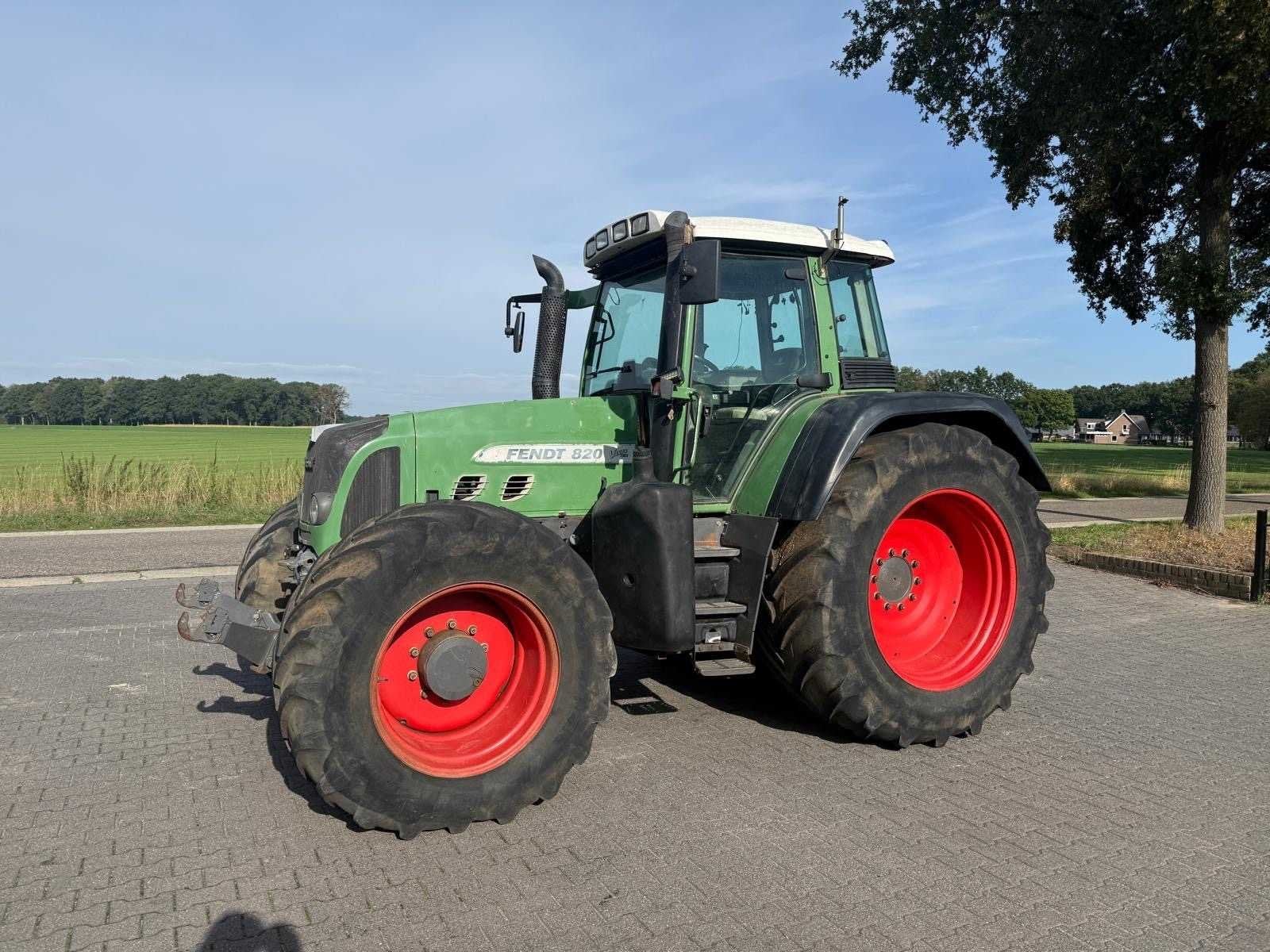 2008 Fendt 820 Vario TMS 4WD – 205 pk – fronthef – gev, Gebruikt, Fendt
