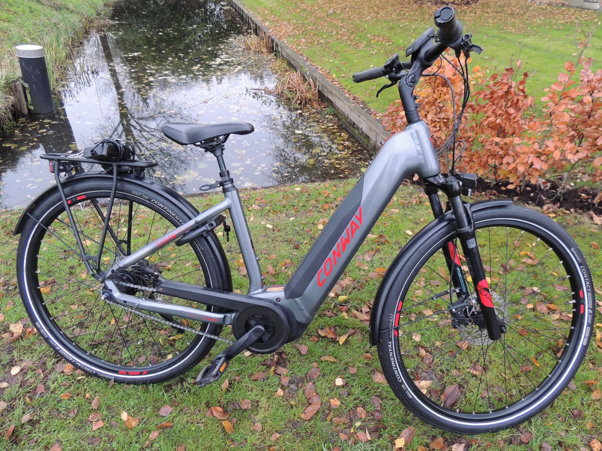 Conway Cairon Framemaat 47 cm 500 Wh accu, Overige merken, Ridderhof 4
4401 JZ  Yerseke, NL, Zo goed als nieuw, 47 tot 51 cm