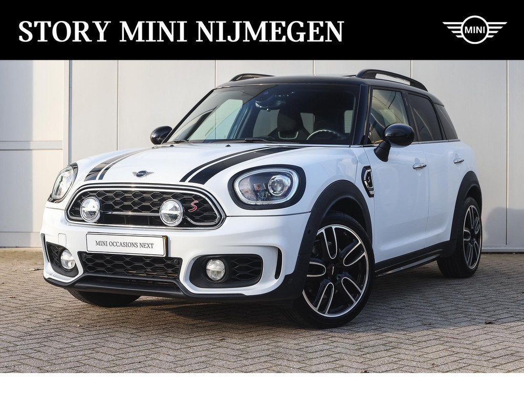MINI Countryman Cooper S JCW Automaat / Panoramadak / JCW Sp, Auto's, Mini, Stof, Wit, Origineel Nederlands, SUV of Terreinwagen